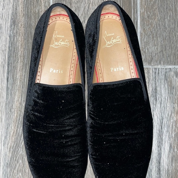 Christian Louboutin Flat Velour Loafers main image 4